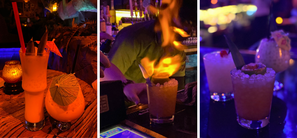 Golden Tiki Review - Drinks