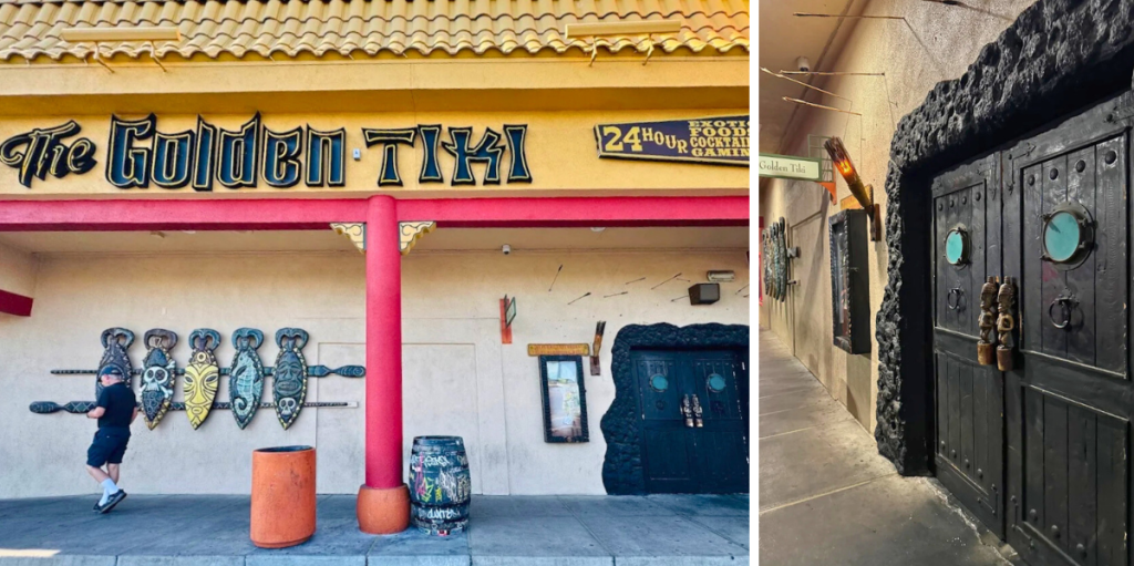 Golden Tiki Review - Entrance